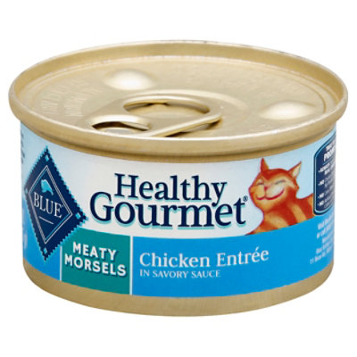 Blue Healthy Gourmet Cat Food Meaty Morsels Chicken Entree In Savory ...