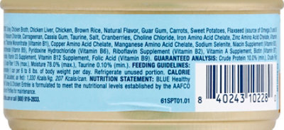 Blue Healthy Gourmet Cat Food Pate Turkey & Chicken Entree Can - 5.5 Oz - Image 3