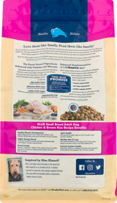 blue dog food chicken and brown rice