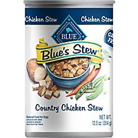 Blue Dog Food Blues Stew Grain Free Stew Country Chicken Can - 12.5 Oz - Image 2