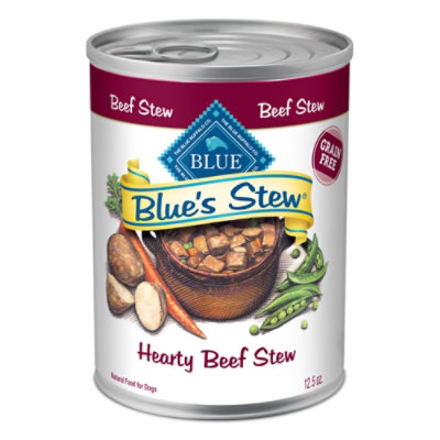 Blue Buffalo Blue's Stew Hearty Beef Stew Wet Dog Food In Can - 12.5 Oz - Image 1