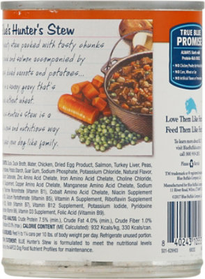 Blue Dog Food Blues Stew Grain Free Stew Hunters Can - 12.5 Oz - Image 5