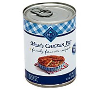 Blue Dog Food Family Favorite Recipes Moms Chicken Pie Can - 12.5 Oz