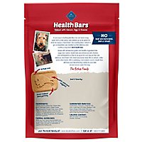 Blue Dog Food Biscuits Health Bars Baked Bacon Egg & Cheese Bag - 16 Oz