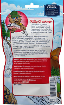 Blue Cat Treats Kitty Cravings Crunchy Real Salmon Bag - 2 Oz - Image 3