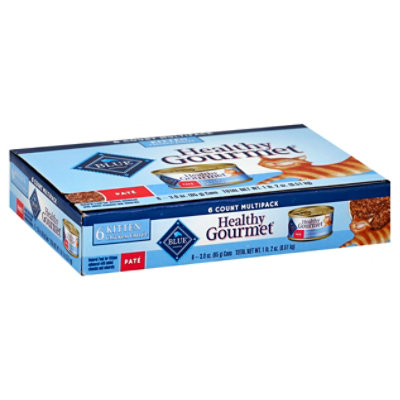 Blue healthy hotsell gourmet cat food