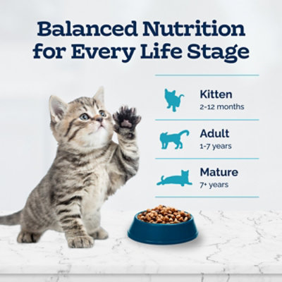 Blue Tastefuls Natural Chicken Dry Kitten Food Bag - 5 Lb - Carrs