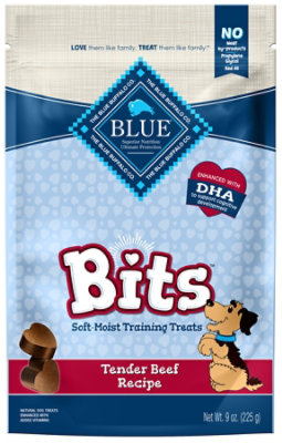 BLUE Bits Dog Treats Training Soft Moist Tender Beef Recipe - 9 Oz - Image 2