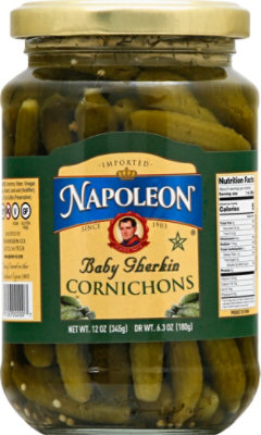 Napoleon Cornichons - 12 Oz - Image 2