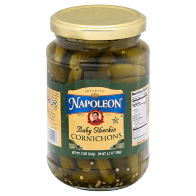 Napoleon Cornichons - 12 Oz - Image 1