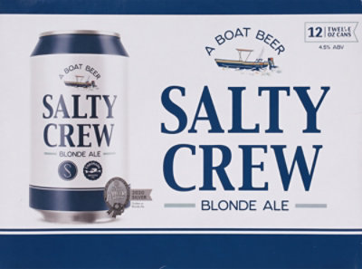 Coronado Brewing Salty Crew Blonde Ale Cans - 12-12 Oz - Image 4