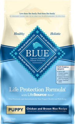 Blue Buffalo Life Protection Formula Natural Puppy Dry Dog Food Chicken and Brown Rice - 6 Lb - Image 2