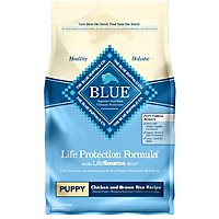 Blue Buffalo Life Protection Formula Natural Puppy Dry Dog Food Chicken and Brown Rice - 6 Lb - Image 1