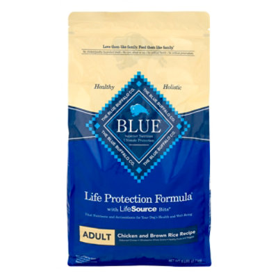 Blue Life Protection Formula Natural Chicken and Brown Rice Adult Dry Dog Food - 6 Lb - Image 3