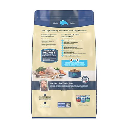 Blue Dog Food Life Protection Formula Adult Chicken & Brown Rice Bag - 15 Lb - Image 6