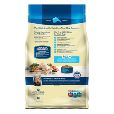 Blue Buffalo Life Protection Formula Adult Dry Dog Food Chicken & Brown Rice Recipe Bag - 15 Lb - Image 2