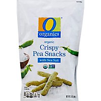 O Organics Crispy Pea Snacks With Sea Salt - 3.3 Oz - Image 2