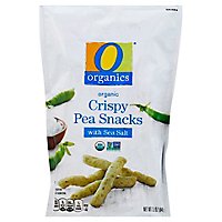 O Organics Crispy Pea Snacks With Sea Salt - 3.3 Oz - Image 1