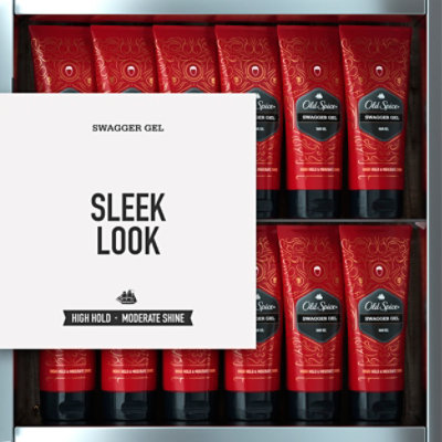 Old Spice Swagger Hair Styling Gel for Men - 6.7 Fl. Oz. - Image 4