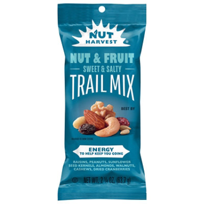 Nut Harvest Fruit & Nut Mix Plastic Bag - 2.25 Oz