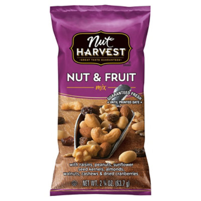 Nut Harvest Fruit & Nut Mix Plastic Bag - 2.25 Oz - Image 2