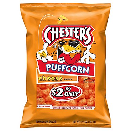 CHESTERS Puffcorn Cheese - 4.25 Oz - Image 2