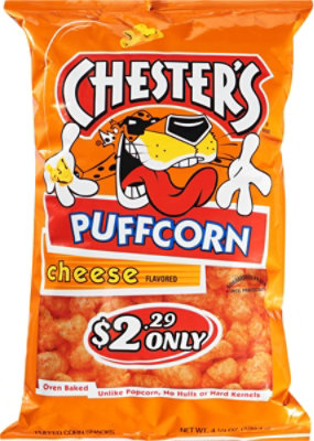 CHESTERS Puffcorn Cheese - 4.25 Oz - Image 2