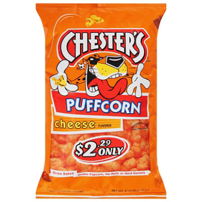 CHESTERS Puffcorn Cheese - 4.25 Oz - Image 1