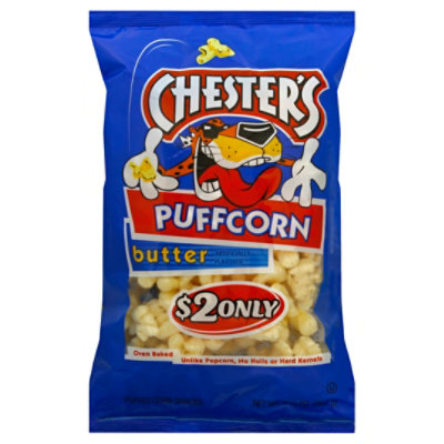 Chesters Puffcorn Butter Puffered Corn - 3.25 Oz - Image 1