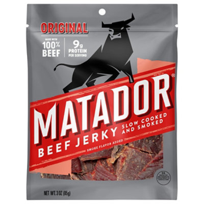 Matador Original Beef Jerky 3 Ounce Plastic Bag - 3 Oz - Randalls