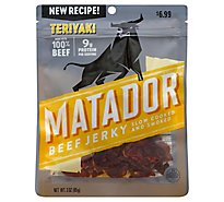 Matador Beef Jerky Teriyaki - 3 Oz