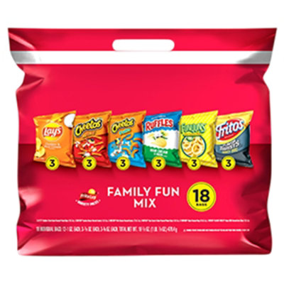 Frito Lay Snacks Family Fun Mix Bag - 18-1 Oz - tomthumb