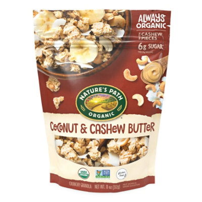 Nature's Path Organic Gluten Free Coconut & Cashew Butter Crunchy Granola - 11 Oz - Image 1