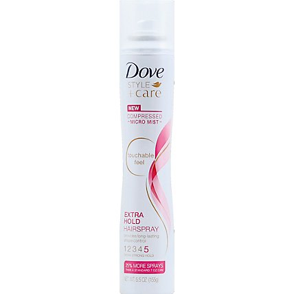 Dove Style+Care Hairspray Extra Hold - 5.5 Oz - Image 2