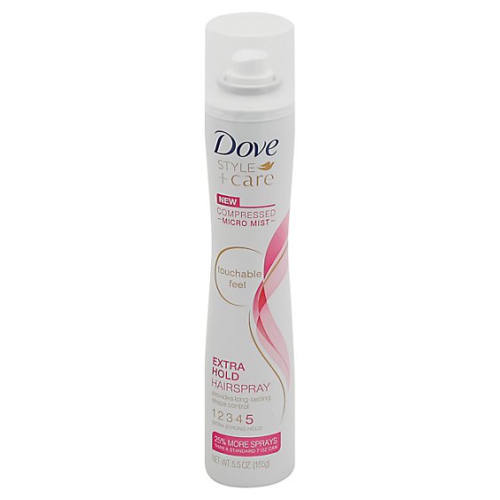 Dove Style+Care Hairspray Extra Hold - 5.5 Oz