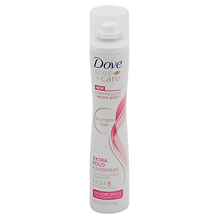 Dove Style+Care Hairspray Extra Hold - 5.5 Oz - Image 1