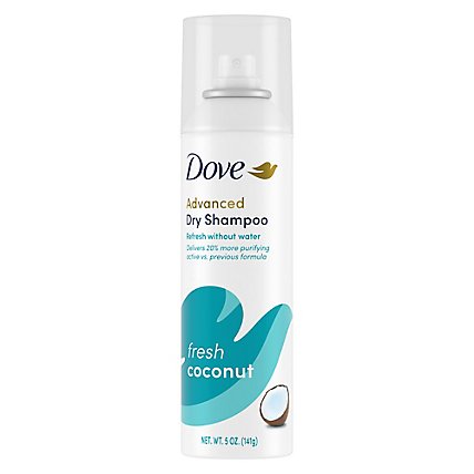 Dove Care Between Washes Dry Shampoo Fresh Coconut - 5 Oz - Image 2