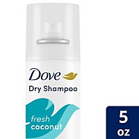 Dove Care Between Washes Dry Shampoo Fresh Coconut - 5 Oz - Image 1