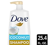 Dove Nourishing Rituals Shampoo Coconut & Hydration - 25.4 Fl. Oz.