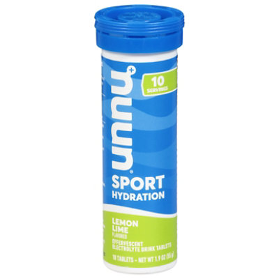 Nuun Sport Hydration Tablets Lemon Lime - 10 Count - Image 3