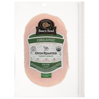 Boars Head Simplicity Organic Roasted Turkey Vp - 8 Oz - Image 1