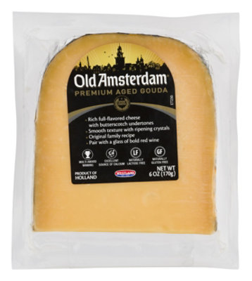 Old Amsterdam 6 Oz Wedge - 6 Oz - Image 1