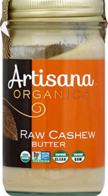 Artisana Nut Bttr Cashew Raw - 14 Oz - Image 1
