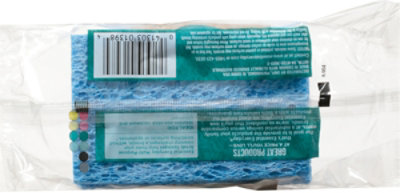 Signature Home Sponges Scrubber No Scratch Handy Size - 3 Count - Image 4