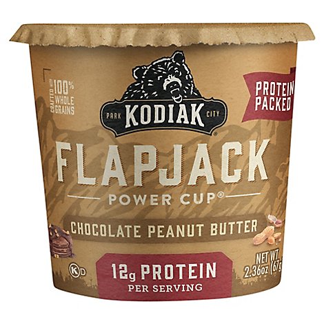 Kodiak Mix Flpjck Cup Choc Pb - 2.36 Oz
