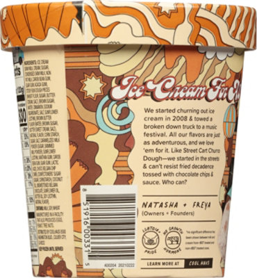 Coolhaus Ice Cream Churro Dough - 16 Fl. Oz. - Image 6
