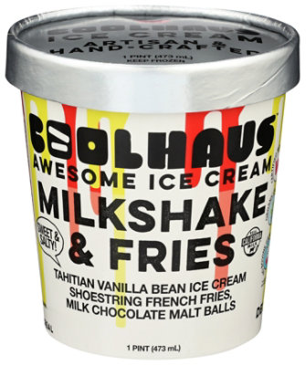 Coolhaus Ice Crm Mlkshke And Fries - 16 Fl. Oz.