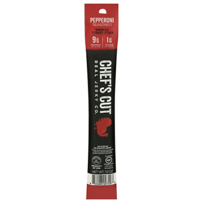 Chefs Cut Real Jerky Co. Pepperoni Stick - 1 Oz