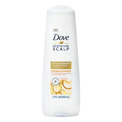 Dove DermaCare Scalp Conditioner Anti Dandruff Dryness And Itch Relief - 12 Oz - Image 3