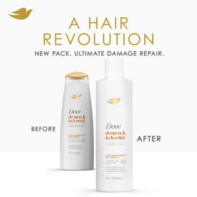 Dove Dermacare Scalp Shampoo Anti Dandruff Dryness & Itch Relief - 12 Oz - Image 4